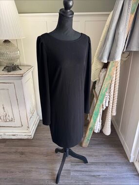 GF Collection Black Shift Dress Size 6 - NWT